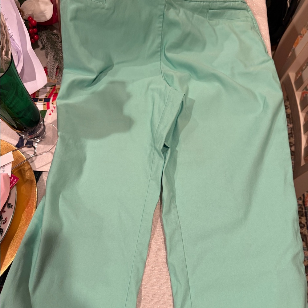 Kim Rogers Women’s Light Green Casual capri Pants